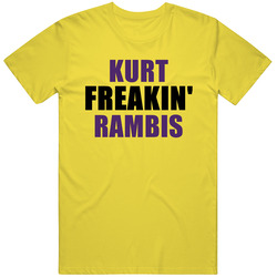 Kurt Rambis Freakin Sports Basketball Los Angeles California vintage retro daisy yellow T Shirt Kurt Rambis Freakin Sports Basketball Los Angeles California vintage retro daisy yellow T Shirt