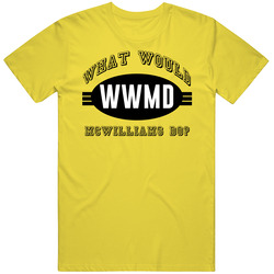 What Would Mcwilliams Do Wwjd Parody Custom Name vintage retro daisy yellow T Shirt What Would Mcwilliams Do Wwjd Parody Custom Name vintage retro daisy yellow T Shirt