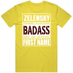Because Badass Official First Name Funny vintage retro daisy yellow T Shirt Because Badass Official First Name Funny vintage retro daisy yellow T Shirt