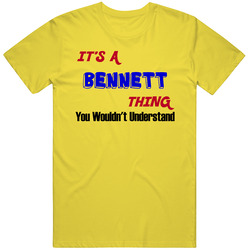 Its A Bennett Thing Reunion Last Name Surname vintage retro daisy yellow T Shirt Its A Bennett Thing Reunion Last Name Surname vintage retro daisy yellow T Shirt