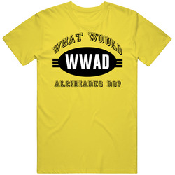 What Would Alcibiades Do Wwjd Parody Custom Name vintage retro daisy yellow T Shirt What Would Alcibiades Do Wwjd Parody Custom Name vintage retro daisy yellow T Shirt