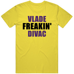 Vlade Divac Freakin Sports Basketball Los Angeles California vintage retro daisy yellow T Shirt Vlade Divac Freakin Sports Basketball Los Angeles California vintage retro daisy yellow T Shirt