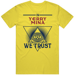 Yerry Mina In You We Trust Colombia World Cup 2018 Football Lovers vintage retro daisy yellow T Shirt Yerry Mina In You We Trust Colombia World Cup 2018 Football Lovers vintage retro daisy yellow T Shirt