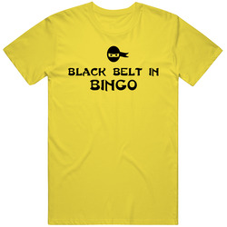 Black Belt In Bingo Sport Hobby Master vintage retro daisy yellow T Shirt Black Belt In Bingo Sport Hobby Master vintage retro daisy yellow T Shirt
