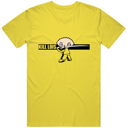 Stewie Kill Lois Funny Cartoon vintage retro daisy yellow T Shirt Stewie Kill Lois Funny Cartoon vintage retro daisy yellow T Shirt