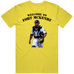 Pittsburgh Baseball Michael Fort Mckenry vintage retro daisy yellow T Shirt Pittsburgh Baseball Michael Fort Mckenry vintage retro daisy yellow T Shirt