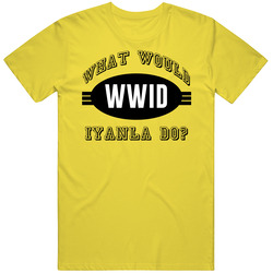 What Would Iyanla Do Wwjd Parody Custom Name vintage retro daisy yellow T Shirt