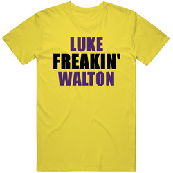 Luke Walton Freakin Sports Basketball Los Angeles California vintage retro daisy yellow T Shirt Luke Walton Freakin Sports Basketball Los Angeles California vintage retro daisy yellow T Shirt