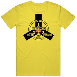 Evangelion Magi System vintage retro daisy yellow T Shirt Evangelion Magi System vintage retro daisy yellow T Shirt