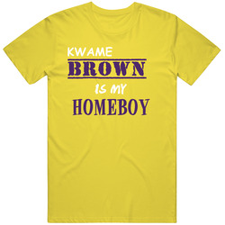 Kwame Brown Homeboy Basketball Hockey Baseball Football vintage retro daisy yellow T Shirt Kwame Brown Homeboy Basketball Hockey Baseball Football vintage retro daisy yellow T Shirt