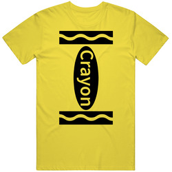 Yellow Crayon Funny Halloween Costume vintage retro daisy yellow T Shirt Yellow Crayon Funny Halloween Costume vintage retro daisy yellow T Shirt