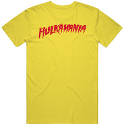Hulkamania Wrestling Logo The Goldbergs Retro 80s Tv Show Vintage Distressed Look vintage retro daisy yellow T Shirt Hulkamania Wrestling Logo The Goldbergs Retro 80s Tv Show Vintage Distressed Look vintage retro daisy yellow T Shirt
