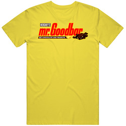 Mr Goodbar Chocolate Candy Bar Sweet vintage retro daisy yellow T Shirt