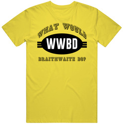 What Would Braithwaite Do Wwjd Parody Custom Name vintage retro daisy yellow T Shirt What Would Braithwaite Do Wwjd Parody Custom Name vintage retro daisy yellow T Shirt