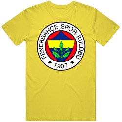 Fenerbahce Turkey Soccer Football Canaries vintage retro daisy yellow T Shirt Fenerbahce Turkey Soccer Football Canaries vintage retro daisy yellow T Shirt