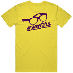 Basketball Cult Hero Kurt Rambis La Los Angelos vintage retro daisy yellow T Shirt Basketball Cult Hero Kurt Rambis La Los Angelos vintage retro daisy yellow T Shirt