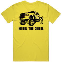 Brett Keisel The Diesel Football Truck Steelers vintage retro daisy yellow T Shirt Brett Keisel The Diesel Football Truck Steelers vintage retro daisy yellow T Shirt