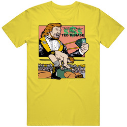 Million Dollar Man Ted Dibiase Retro Wrestling vintage retro daisy yellow T Shirt Million Dollar Man Ted Dibiase Retro Wrestling vintage retro daisy yellow T Shirt