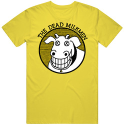 The Dead Milkmen Punk Rock vintage retro daisy yellow T Shirt The Dead Milkmen Punk Rock vintage retro daisy yellow T Shirt