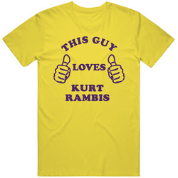 Kurt Rambis This Guy Loves Basketball Hockey Baseball Football vintage retro daisy yellow T Shirt Kurt Rambis This Guy Loves Basketball Hockey Baseball Football vintage retro daisy yellow T Shirt