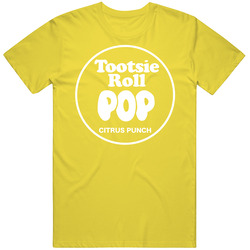 Citrus Punch Tootsie Roll Pop Funny Halloween vintage retro daisy yellow T Shirt Citrus Punch Tootsie Roll Pop Funny Halloween vintage retro daisy yellow T Shirt