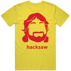 Hacksaw Jim Duggan Wrestling Legend vintage retro daisy yellow T Shirt Hacksaw Jim Duggan Wrestling Legend vintage retro daisy yellow T Shirt