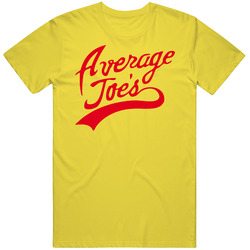 Dodgeball Average Joes Team vintage retro daisy yellow T Shirt Dodgeball Average Joes Team vintage retro daisy yellow T Shirt