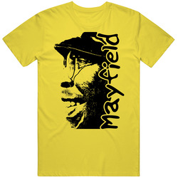 Curtis Mayfield Music vintage retro daisy yellow T Shirt Curtis Mayfield Music vintage retro daisy yellow T Shirt