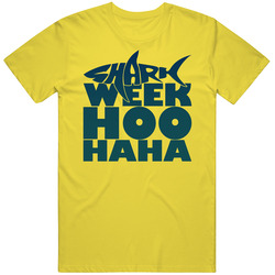 Funny Shark Week Hoo Haha Finding Nemo Parody vintage retro daisy yellow T Shirt Funny Shark Week Hoo Haha Finding Nemo Parody vintage retro daisy yellow T Shirt