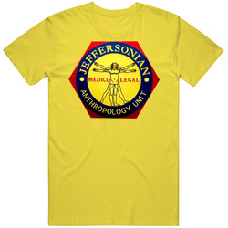 Bones Jeffersonian Anthropology Unit Tv vintage retro daisy yellow T Shirt