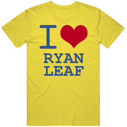 Ryan Leaf California I Love Heart Basketball Hockey Baseball Football vintage retro daisy yellow T Shirt Ryan Leaf California I Love Heart Basketball Hockey Baseball Football vintage retro daisy yellow T Shirt