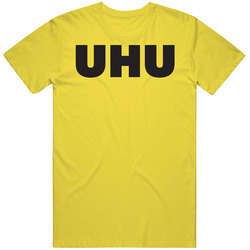 Uhu Adhesive Logo vintage retro daisy yellow T Shirt Uhu Adhesive Logo vintage retro daisy yellow T Shirt
