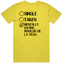 Single Taken Dating Rogelio De La Vega Jane The Virgin vintage retro daisy yellow T Shirt