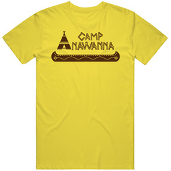 Camp Anawanna Salute Your Shorts vintage retro daisy yellow T Shirt Camp Anawanna Salute Your Shorts vintage retro daisy yellow T Shirt