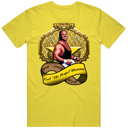 Mr Perfect Curt Henning Wrestling Tribute vintage retro daisy yellow T Shirt Mr Perfect Curt Henning Wrestling Tribute vintage retro daisy yellow T Shirt