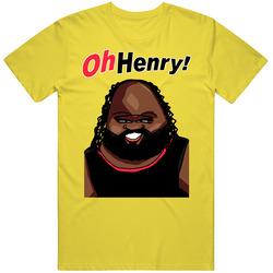 Mark Henry Sexual Chocolate Wrestler vintage retro daisy yellow T Shirt Mark Henry Sexual Chocolate Wrestler vintage retro daisy yellow T Shirt