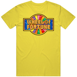Wheel Of Fortune Game Show vintage retro daisy yellow T Shirt Wheel Of Fortune Game Show vintage retro daisy yellow T Shirt