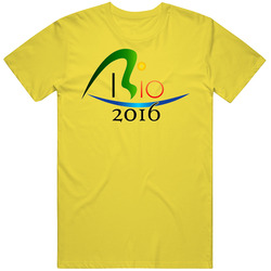 Rio De Janeiro Rio 2016 Olympics vintage retro daisy yellow T Shirt Rio De Janeiro Rio 2016 Olympics vintage retro daisy yellow T Shirt