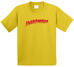 Hulkamania Wrestling Logo The Goldbergs Retro 80s Tv Show Vintage Distressed Look Kids vintage retro daisy yellow T Shirt Hulkamania Wrestling Logo The Goldbergs Retro 80s Tv Show Vintage Distressed Look Kids vintage retro daisy yellow T Shirt