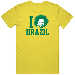 Marcelo Vieira Da Silva Junior I Heart Brazil World Cup 2018 Football Fan vintage retro daisy yellow T Shirt Marcelo Vieira Da Silva Junior I Heart Brazil World Cup 2018 Football Fan vintage retro daisy yellow T Shirt