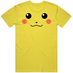 Pikachu Face Pokemon Cartoon vintage retro daisy yellow T Shirt Pikachu Face Pokemon Cartoon vintage retro daisy yellow T Shirt