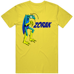 Zorak Space Ghost vintage retro daisy yellow T Shirt Zorak Space Ghost vintage retro daisy yellow T Shirt