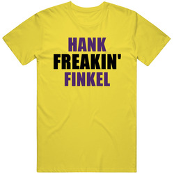 Hank Finkel Freakin Sports Basketball Los Angeles California vintage retro daisy yellow T Shirt