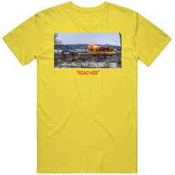 Road Hog Weinermobile Gets Pulled Over Oscar Mayer vintage retro daisy yellow T Shirt Road Hog Weinermobile Gets Pulled Over Oscar Mayer vintage retro daisy yellow T Shirt