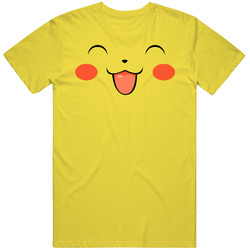 Pokemon Pikachu Happy Face vintage retro daisy yellow T Shirt Pokemon Pikachu Happy Face vintage retro daisy yellow T Shirt