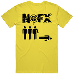 Nofx Punk Rock Retro vintage retro daisy yellow T Shirt Nofx Punk Rock Retro vintage retro daisy yellow T Shirt