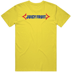 Juicy Fruit vintage retro daisy yellow T Shirt Juicy Fruit vintage retro daisy yellow T Shirt