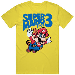Super Mario Bros. 3 Nintendo Retro vintage retro daisy yellow T Shirt Super Mario Bros. 3 Nintendo Retro vintage retro daisy yellow T Shirt
