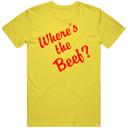 Hot Tub Time Machine Where's The Beef vintage retro daisy yellow T Shirt Hot Tub Time Machine Where's The Beef vintage retro daisy yellow T Shirt