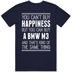 Buy A Bmw M3 Happiness Car Lover Vintage Classic Navy Blue T Shirt Buy A Bmw M3 Happiness Car Lover Vintage Classic Navy Blue T Shirt